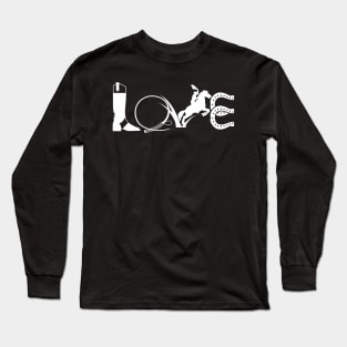 I Love Horse Riding Rider Gifts Horse Trainer Horse Lover Long Sleeve T-Shirt